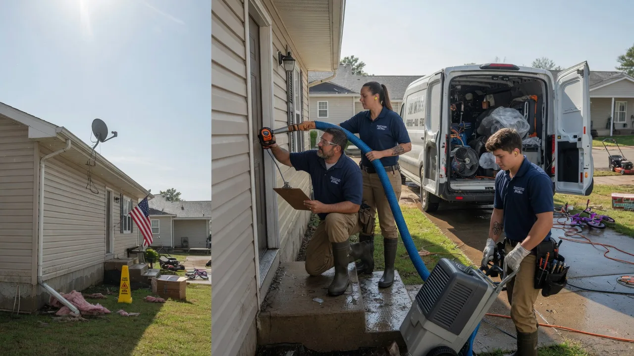 Ceiling Water Damage Restoration in Bynum, TX near me