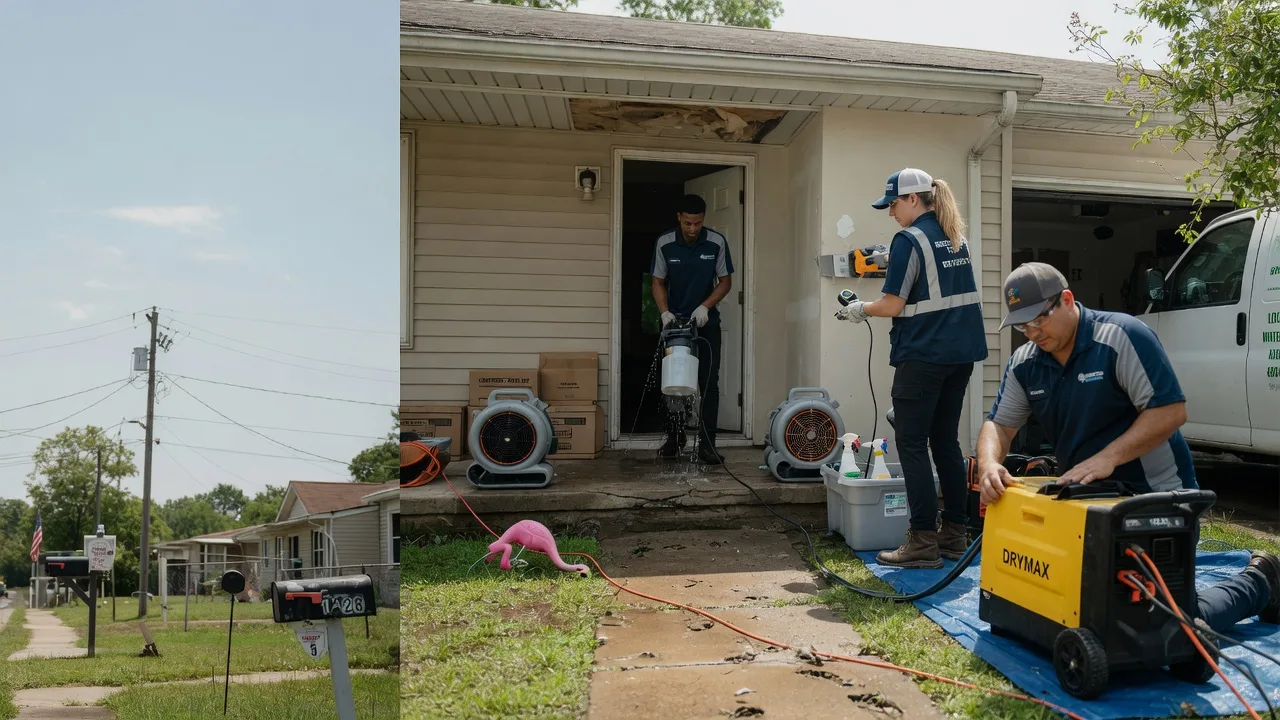 Storm Damage Water Removal in Bynum, TX near me